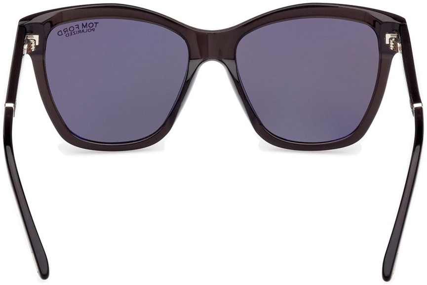 Ochelari de soare Tom Ford Lucia FT1087 05D Polarized Pătrați Negri