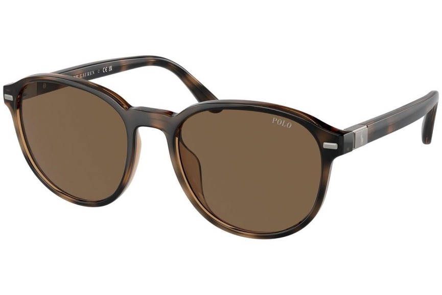 Ochelari de soare Polo Ralph Lauren PH4207U 597473 Rotunzi Havana