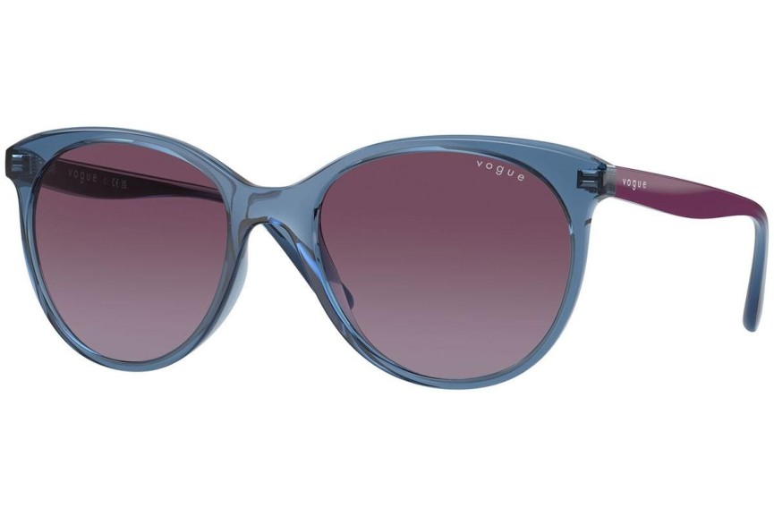 Ochelari de soare Vogue Eyewear VO5453S 30858H Rotunzi Albaștri