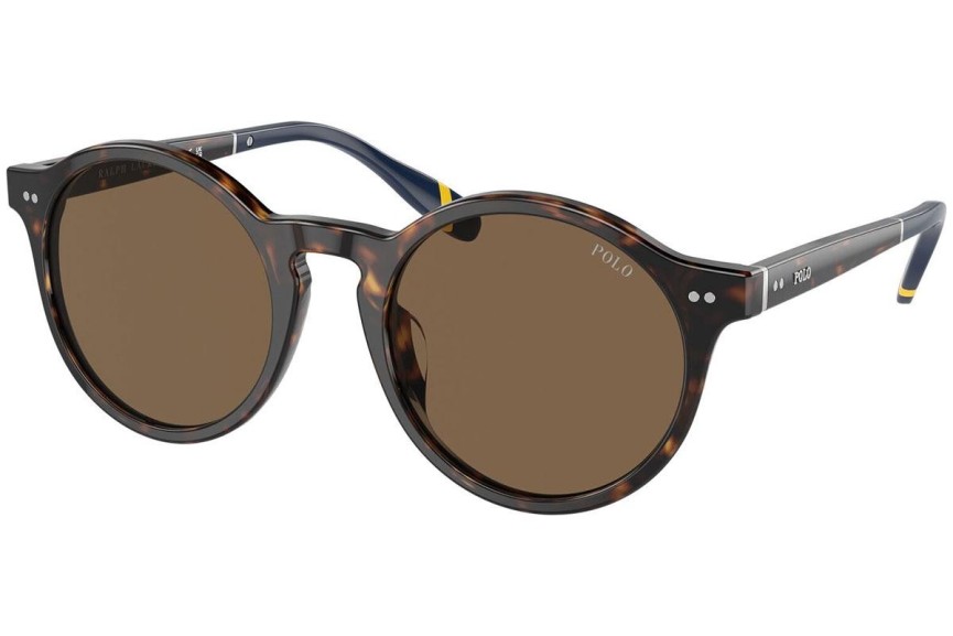 Ochelari de soare Polo Ralph Lauren PH4204U 500373 Rotunzi Havana