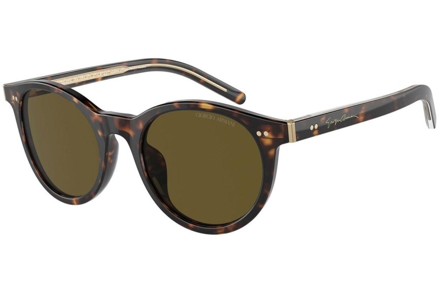 Ochelari de soare Giorgio Armani AR8199U 587973 Rotunzi Havana