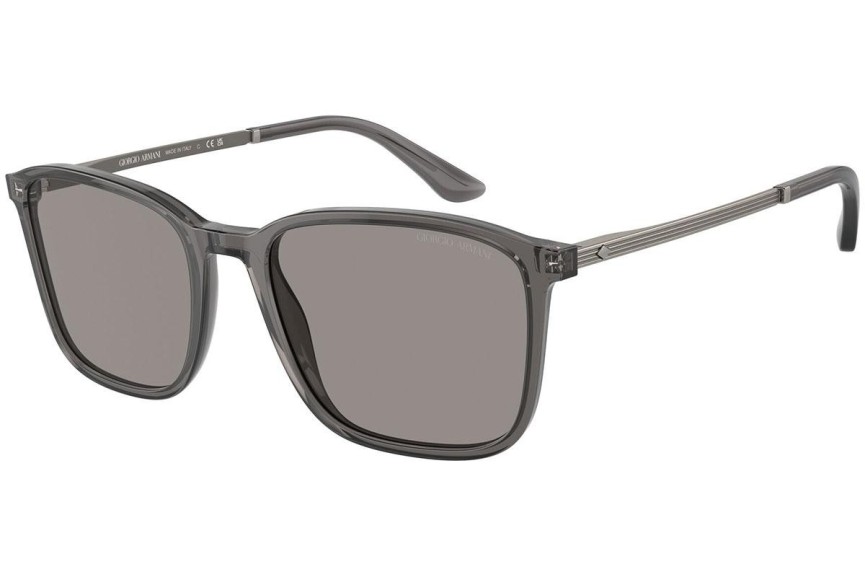 Ochelari de soare Giorgio Armani AR8197 6036M3 Dreptunghiulari Gri