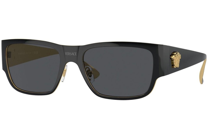 Ochelari de soare Versace VE2262 143387 Pătrați Negri