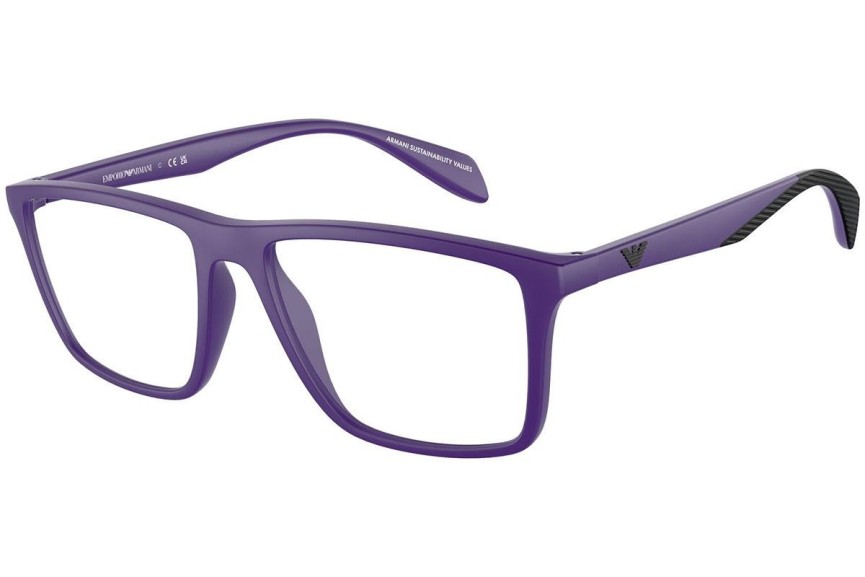 Ochelari Emporio Armani EA3230 5246 Dreptunghiulari Violeți