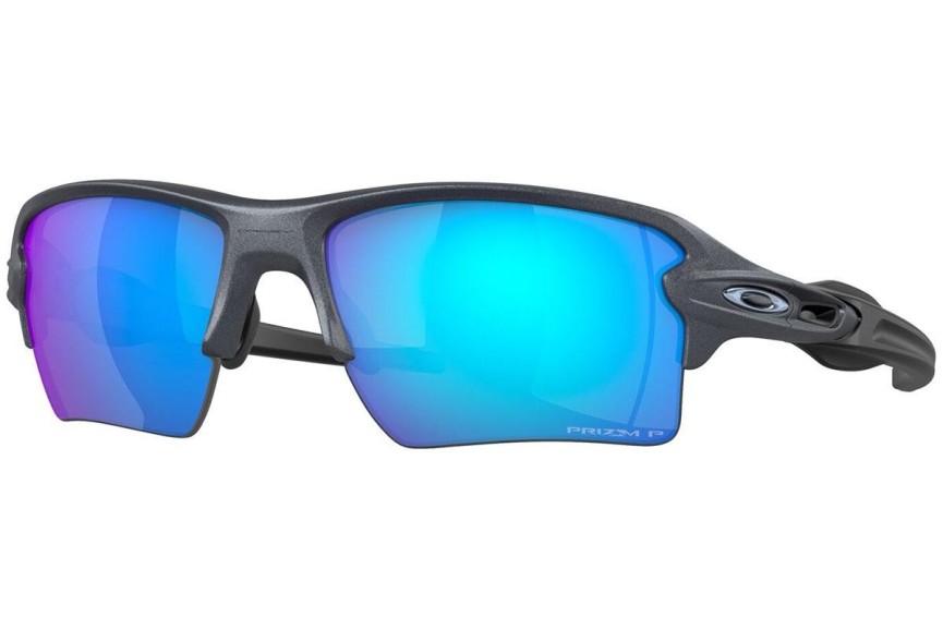 Ochelari de soare Oakley Flak 2.0 XL OO9188 9188J3 Polarized Dreptunghiulari Albaștri