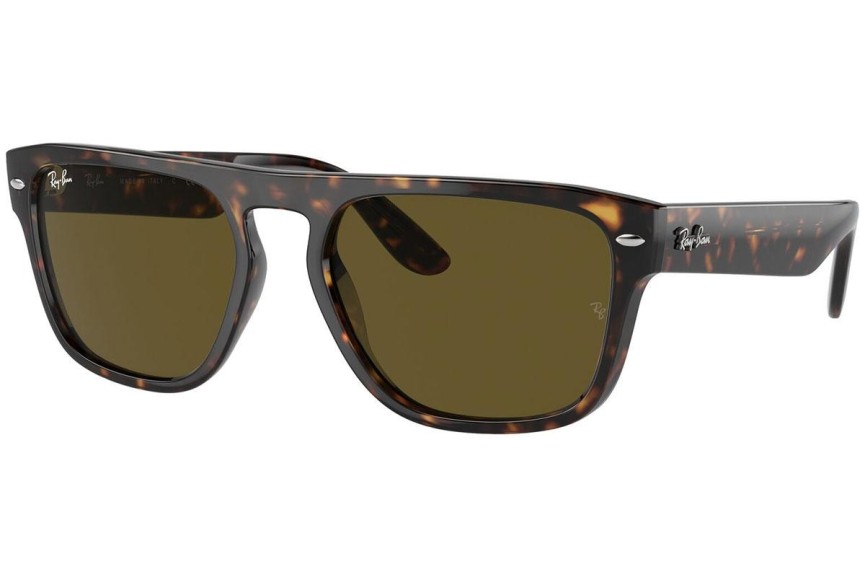 Ochelari de soare Ray-Ban RB4407 135973 Pătrați Havana