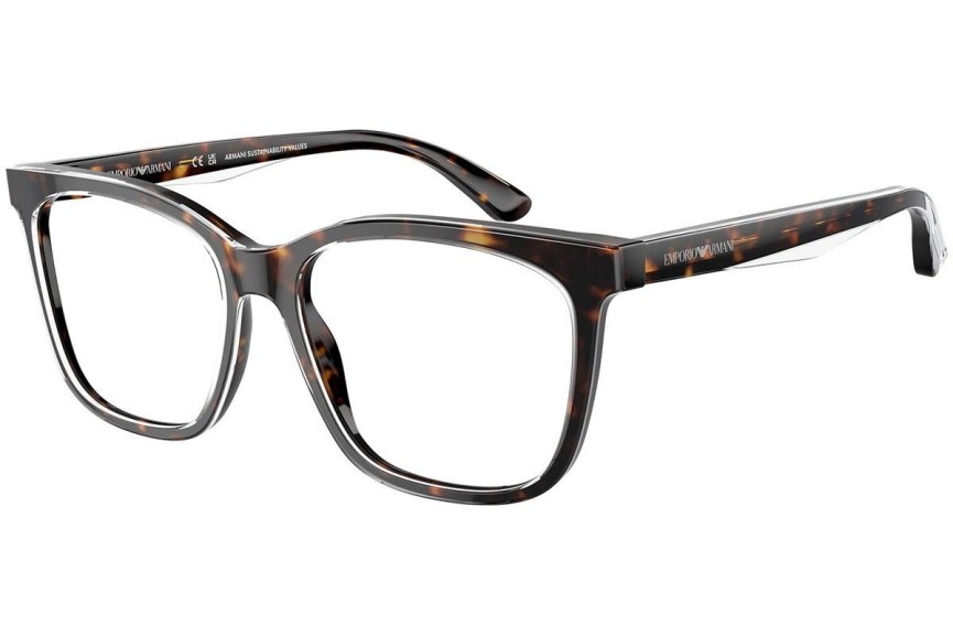 Ochelari Emporio Armani EA3228 6052 Pătrați Havana