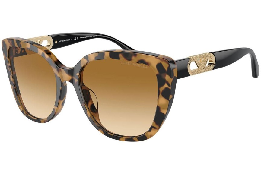 Ochelari de soare Emporio Armani EA4214U 60593B Cat Eye Havana