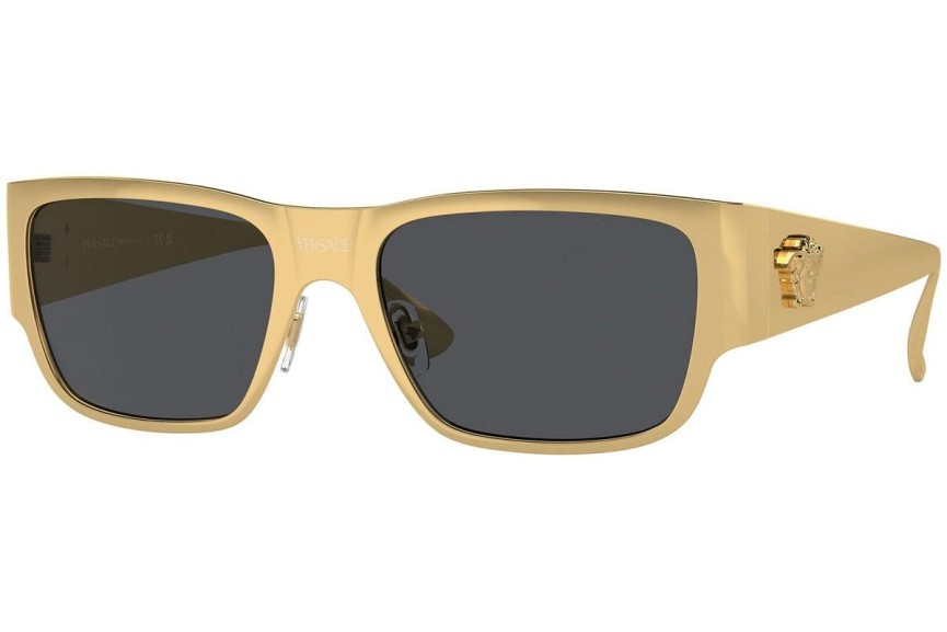 Ochelari de soare Versace VE2262 100287 Pătrați Aurii