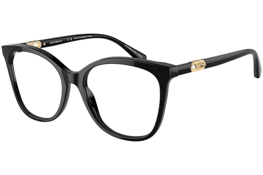 Ochelari Emporio Armani EA3231 5378 Pătrați Negri