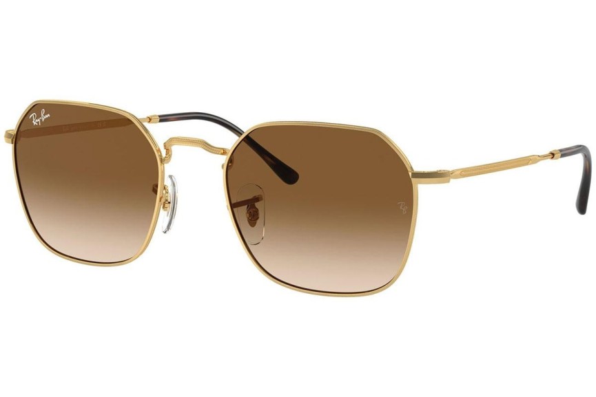 Ochelari de soare Ray-Ban Jim RB3694 001/51 Pătrați Aurii