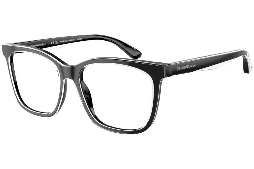 Ochelari Emporio Armani EA3228 6051 Pătrați Negri