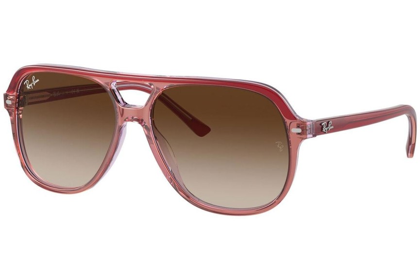 Ochelari de soare Ray-Ban Junior RJ9096S 715413 Pilot Violeți