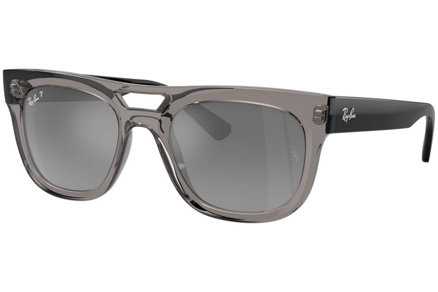 Ochelari de soare Ray-Ban RB4426 672582 Polarized Pătrați Gri