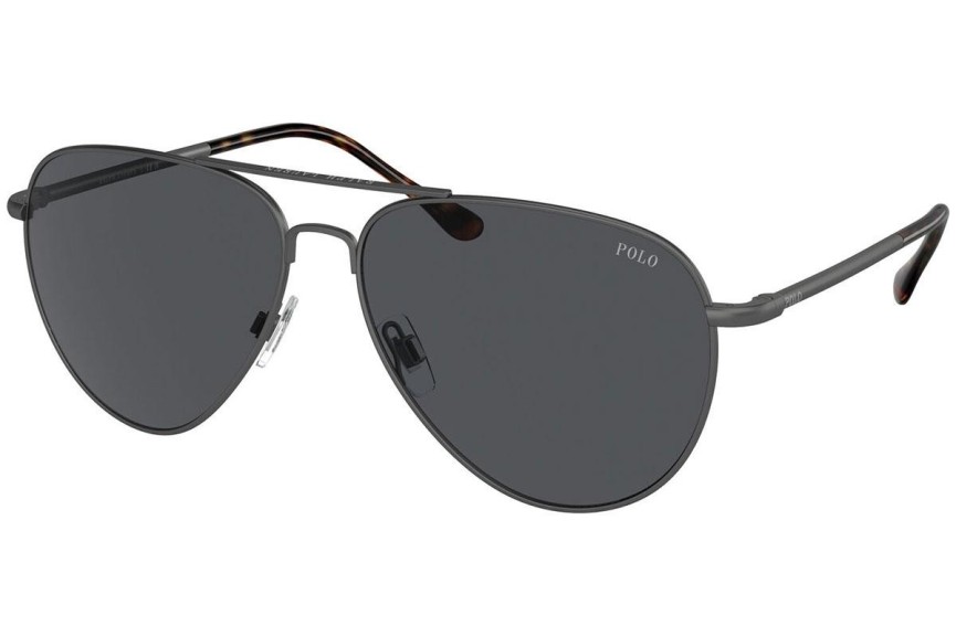 Ochelari de soare Polo Ralph Lauren PH3148 930787 Pilot Gri