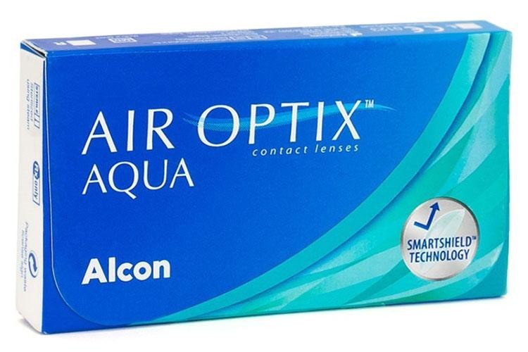 Lentile de contact Air Optix Aqua lunare (3 lentile)