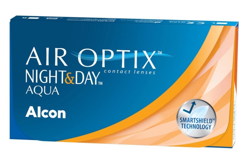 Lentile de contact Air Optix Night and Day Aqua lentile (6 lentile)