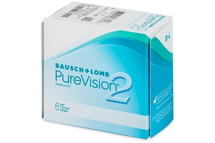 Lentile de contact PureVision 2 lunare (6 lentile)