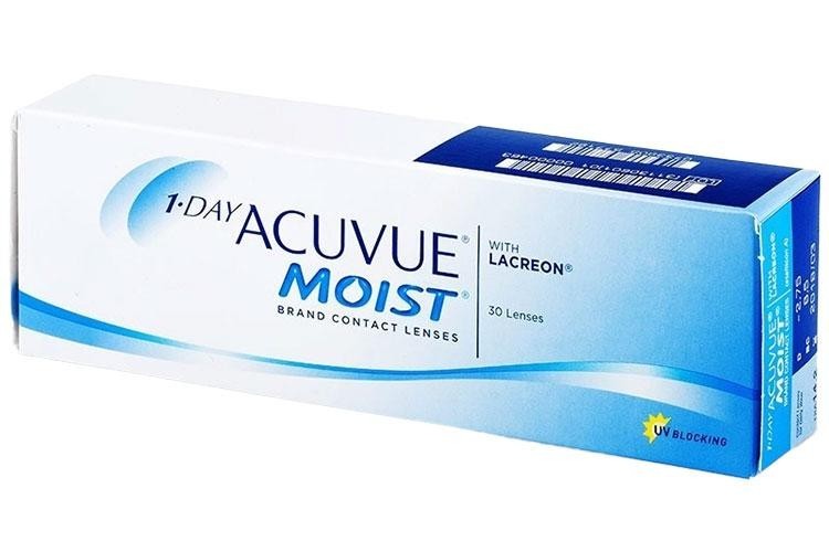 Lentile de contact 1 Day Acuvue Moist zilnice (30 lentile)