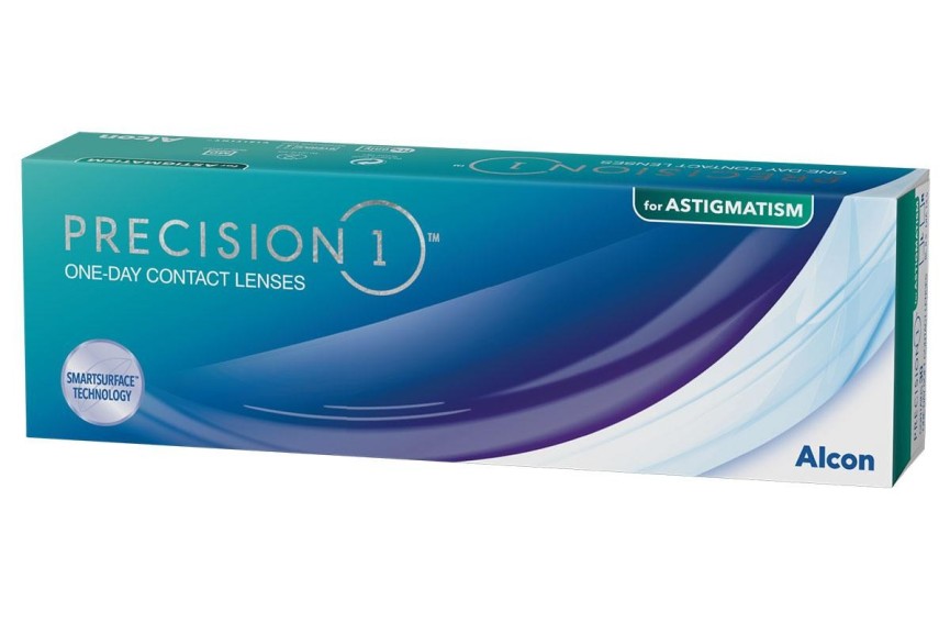 Lentile de contact Precision1 pentru Astigmatism zilnice (30 lentile)