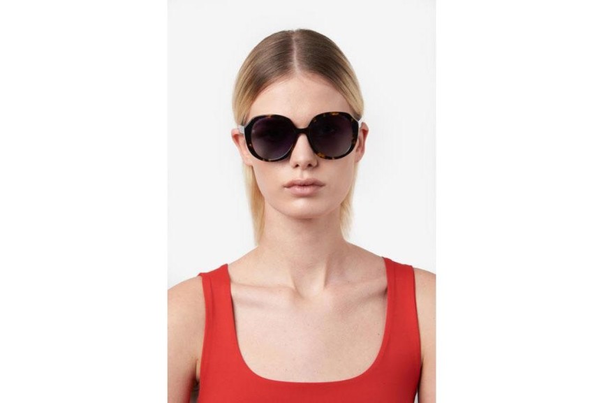 Ochelari de soare Tommy Hilfiger TH2106/S 086/9O Pătrați Havana