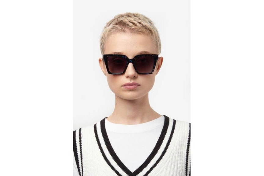 Ochelari de soare Tommy Hilfiger TH2100/S JBW/3X Pătrați Albaștri