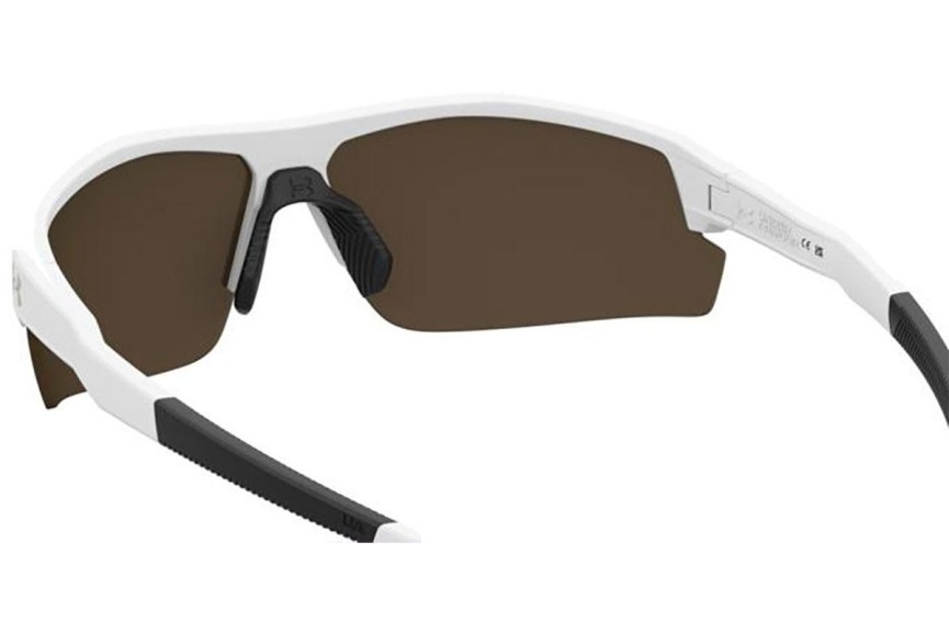 Ochelari de soare Under Armour UASKILLZ/G 7JX/2B Dreptunghiulari Albi