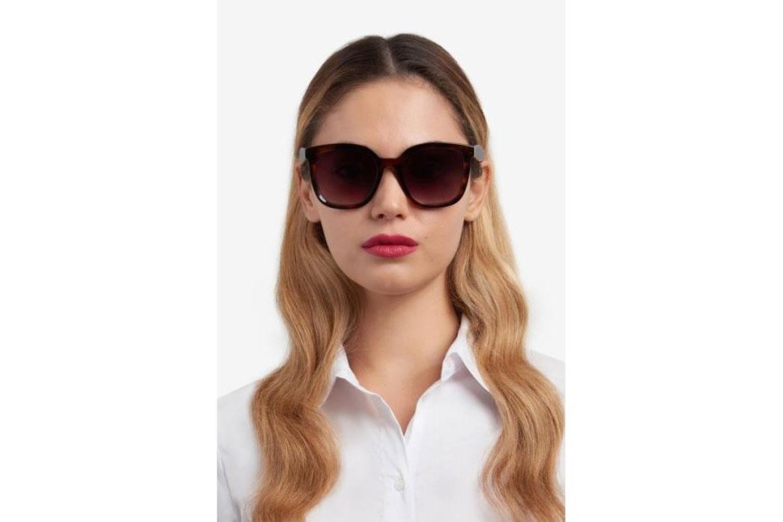 Ochelari de soare Carolina Herrera HER0225/G/S 0T4/HA Pătrați Havana