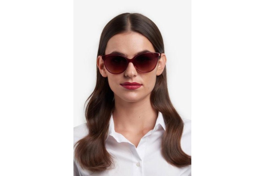 Ochelari de soare Carolina Herrera HER0237/S 82U/3X Pătrați Roșii