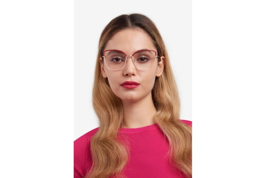 Ochelari Carolina Herrera HER0234 S0D Pătrați Aurii