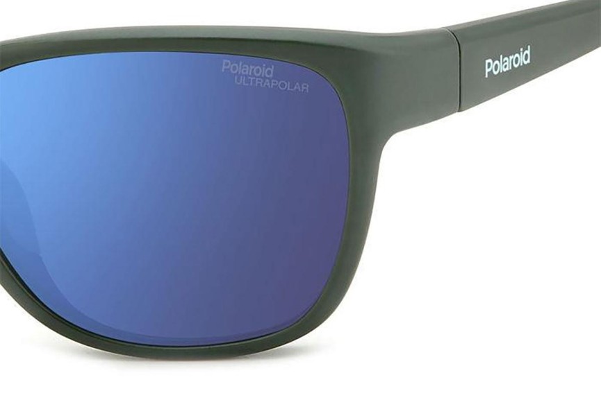 Ochelari de soare Polaroid PLD7051/S DLD/QG Polarized Dreptunghiulari Verzi