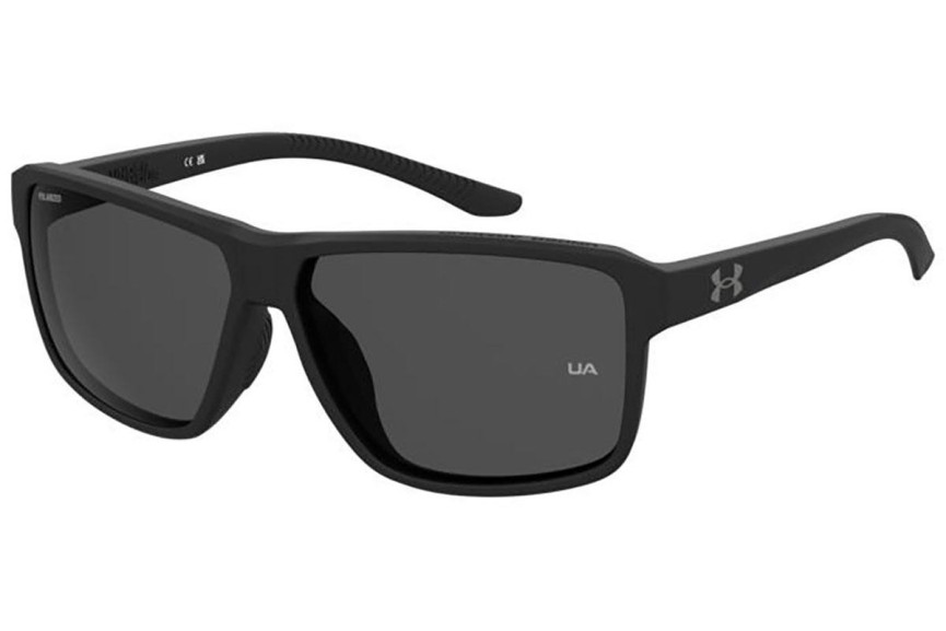 Ochelari de soare Under Armour UAKICKOFF/F 003/M9 Polarized Dreptunghiulari Negri