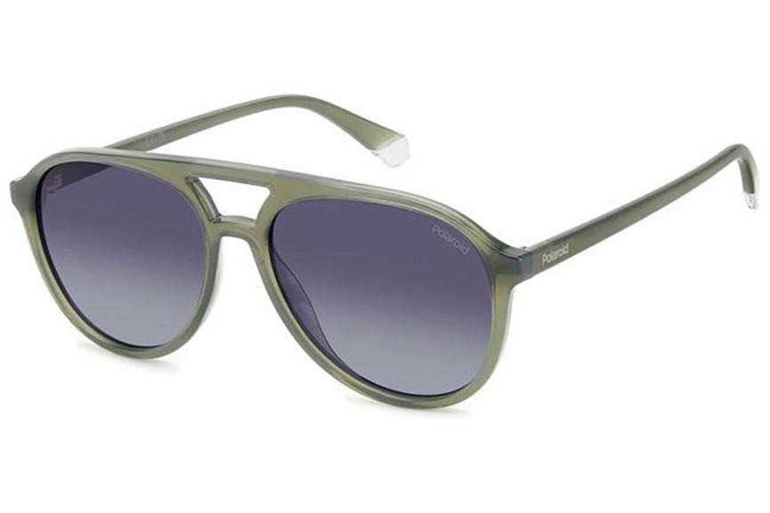 Ochelari de soare Polaroid PLD4162/S 1ED/WJ Polarized Pilot Verzi