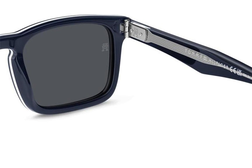 Ochelari de soare Tommy Hilfiger TH2068/S PJP/IR Dreptunghiulari Albaștri