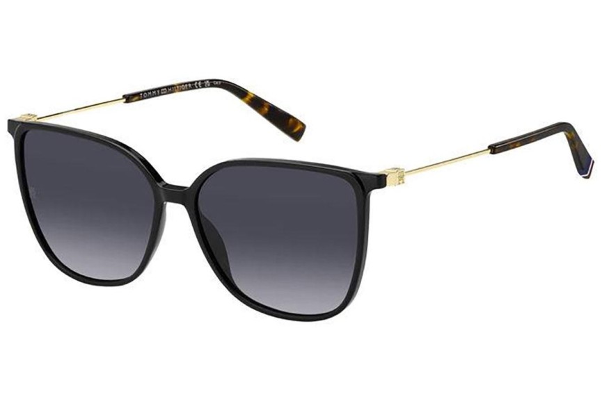 Ochelari de soare Tommy Hilfiger TH2095/S 807/9O Pătrați Negri