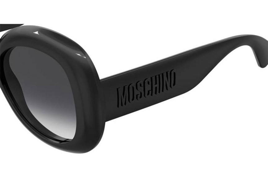 Ochelari de soare Moschino MOS162/S 807/9O Dreptunghiulari Negri