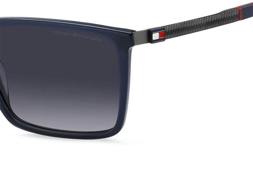 Ochelari de soare Tommy Hilfiger TH2077/S PJP/9O Dreptunghiulari Albaștri