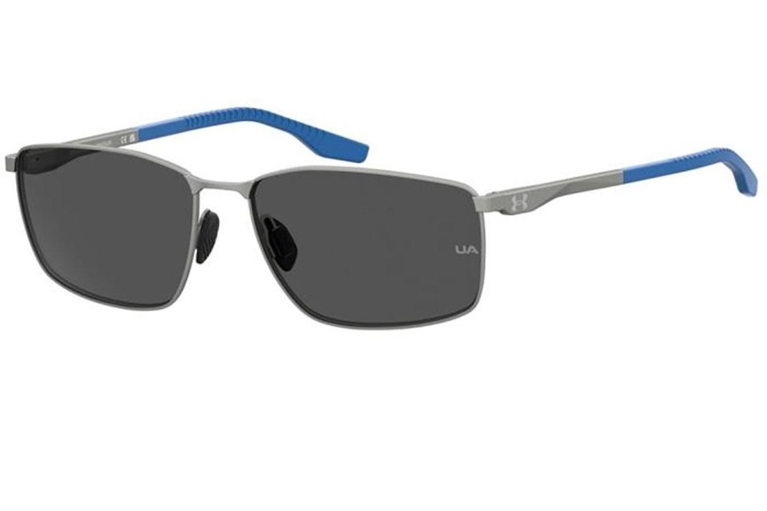 Ochelari de soare Under Armour UAFOCUSED/G 9T9/IR Dreptunghiulari Gri