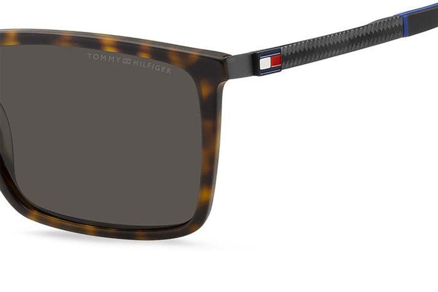 Ochelari de soare Tommy Hilfiger TH2077/S N9P/IR Dreptunghiulari Havana