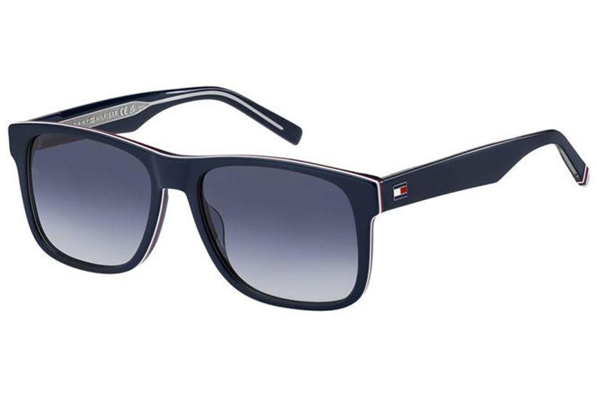 Ochelari de soare Tommy Hilfiger TH2073/S PJP/08 Dreptunghiulari Albaștri