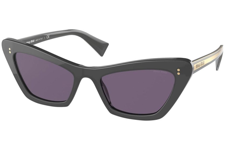 Ochelari de soare Miu Miu MU03XS 03N6O2 Cat Eye Gri