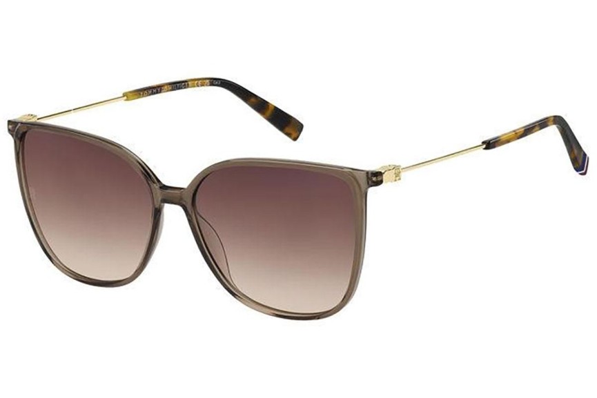 Ochelari de soare Tommy Hilfiger TH2095/S 09Q/HA Pătrați Maro