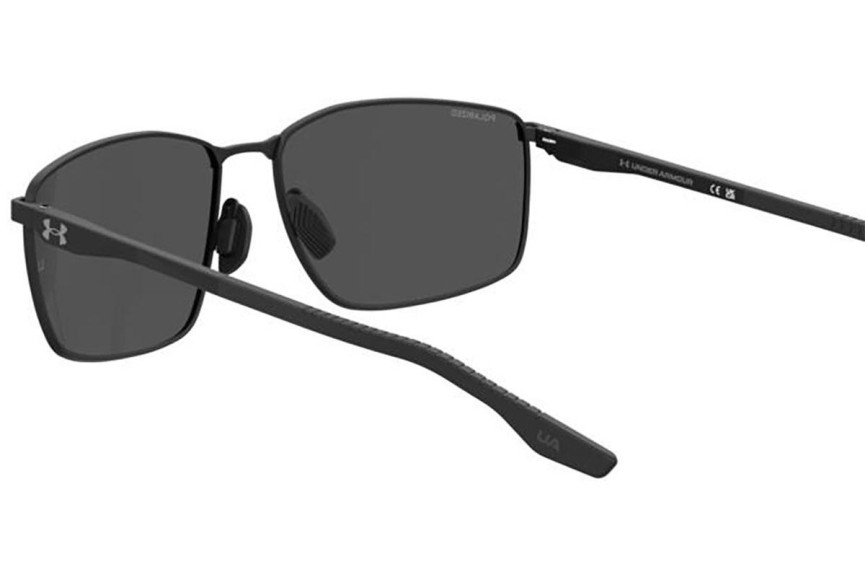 Ochelari de soare Under Armour UAFOCUSED/G 003/M9 Polarized Dreptunghiulari Negri