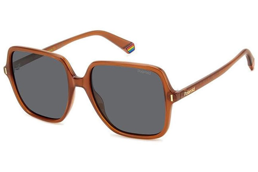 Ochelari de soare Polaroid PLD6219/S L7Q/M9 Polarized Pătrați Portocalii