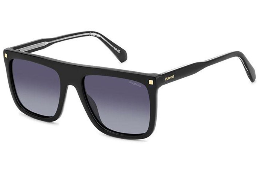 Ochelari de soare Polaroid PLD4166/S/X 807/WJ Polarized Flat Top Negri