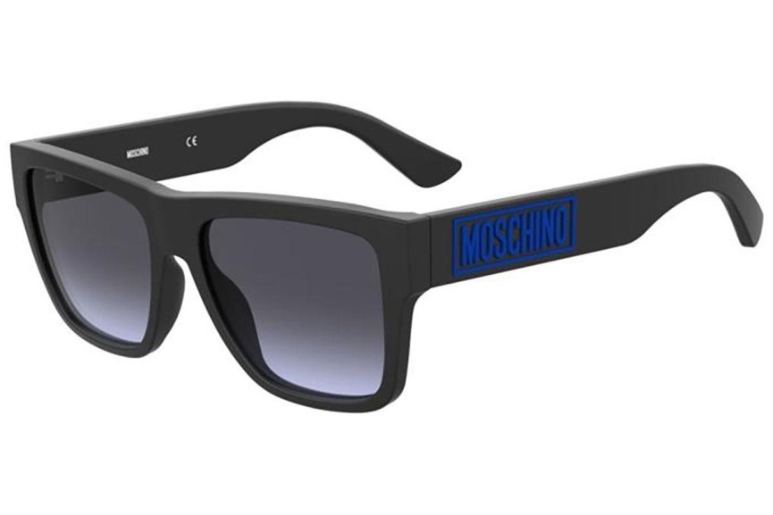 Ochelari de soare Moschino MOS167/S 003/GB Dreptunghiulari Negri