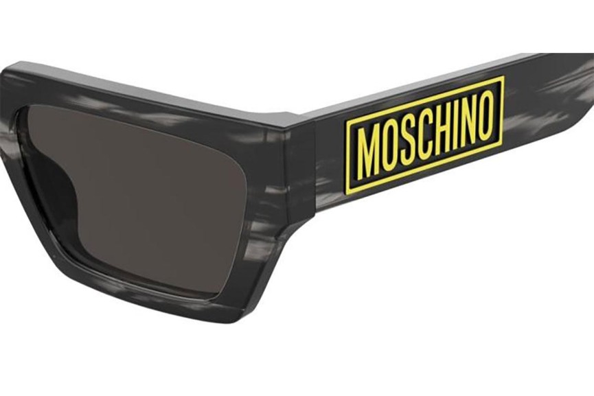 Ochelari de soare Moschino MOS166/S 2W8/IR Dreptunghiulari Gri