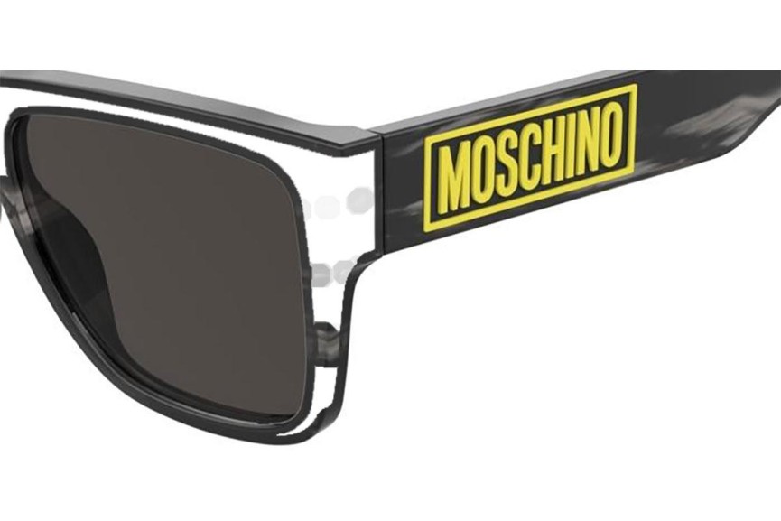 Ochelari de soare Moschino MOS167/S 2W8/IR Dreptunghiulari Gri