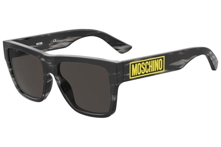 Ochelari de soare Moschino MOS167/S 2W8/IR Dreptunghiulari Gri