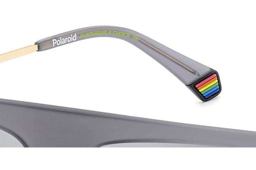 Ochelari de soare Polaroid PLD6221/S/X RIW/EX Polarized Flat Top Gri